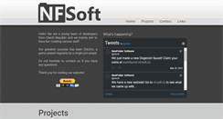 Desktop Screenshot of nf-soft.cz